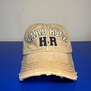 Hard Rock Café Beige Hat